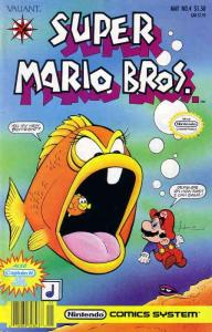 Super Mario Bros. (2nd Series) #4 VG ; Valiant | low grade comic Nintendo Penult