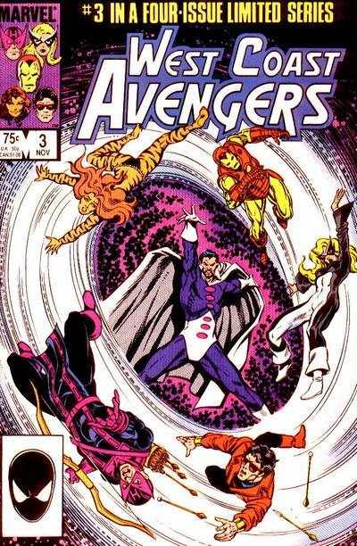 West Coast Avengers (1984 series) #3, NM- (Stock photo)