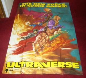 Ultraverse poster - 36 x 24 - dave dorman - prime - hardcase - strangers