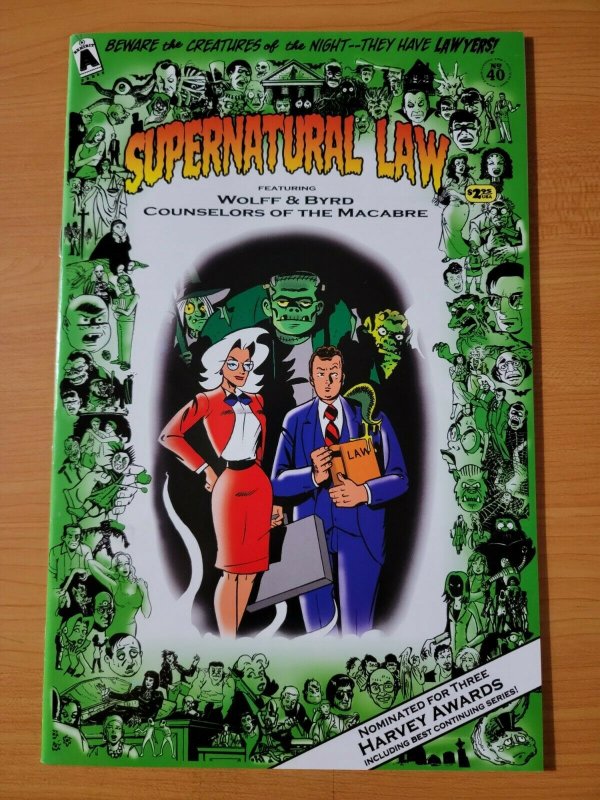 Supernatural Law Wolff & Byrd Macabre #40 ~ NEAR MINT NM ~ 2004 Horror Cult