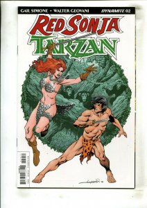 RED SONJA/TARZAN #2 (9.2) COVER A!! 2018