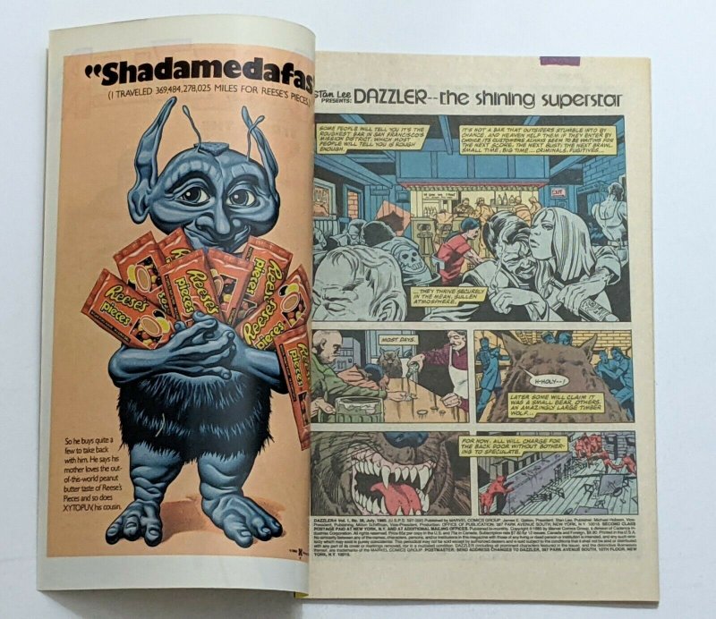 Dazzler #38 (Jul 1985, Marvel) NM- 9.2 X-Men appearance