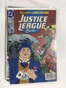 Justice League Europe #43 (1992) Amos Fortune NM3B219 NEAR MINT NM