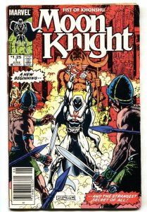 Moon Knight #1 Vol. 2 New costume-Newsstand variant-comic book