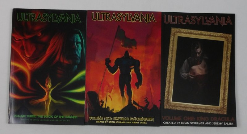 Ultrasylvania Vol  #1-3 VF/NM full set Dracula & Frankenstein TPB ; Third Option