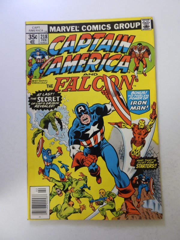 Captain America #218 (1978) FN/VF condition