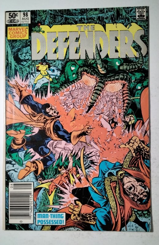 The Defenders #98 (1981) Marvel Comic Book J757