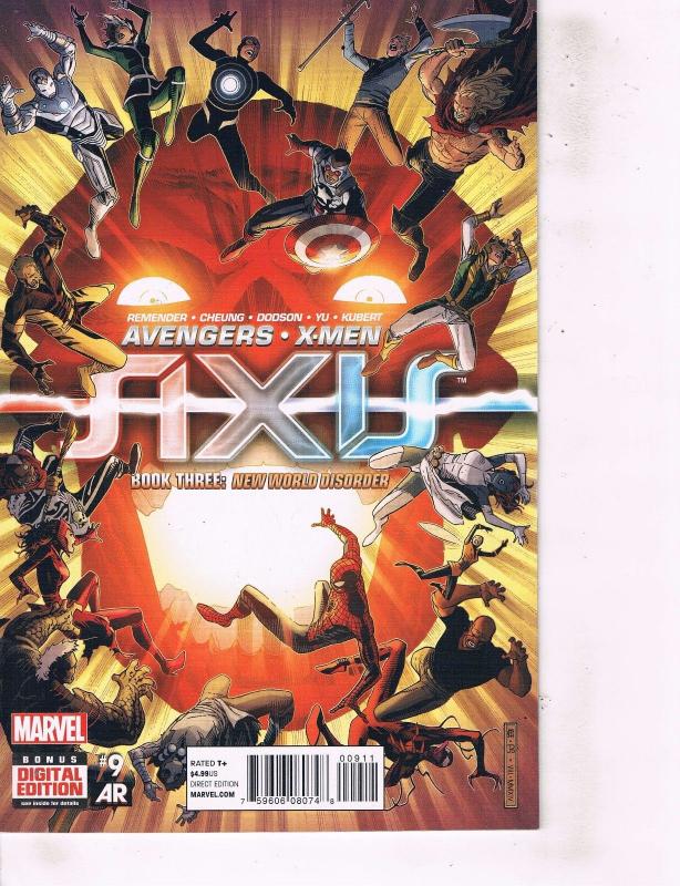 AXIS #8 VARIANT COVER 1:50 Marvel Now! 