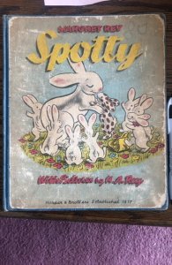 Spotty by Rey(curious Geo. Author),ex Uni.of CA book