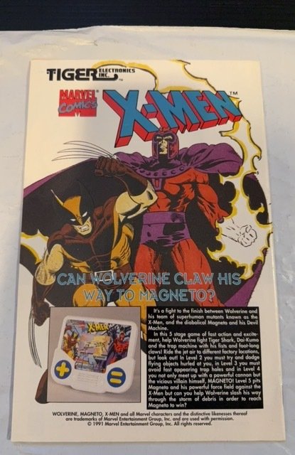 X-Men #4 Direct Edition (1992) 1st omega red