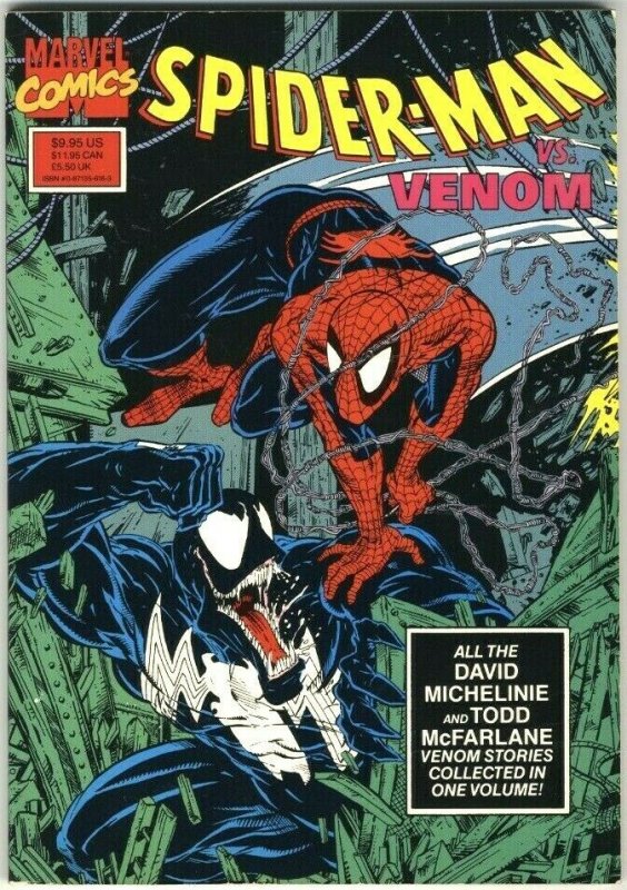 Spider-Man vs. Venom 2nd printing TPB - Marvel - 1990