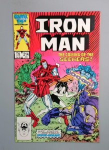 Iron Man #214, The Coming of the Seekers, Marvel, 1987 JR1
