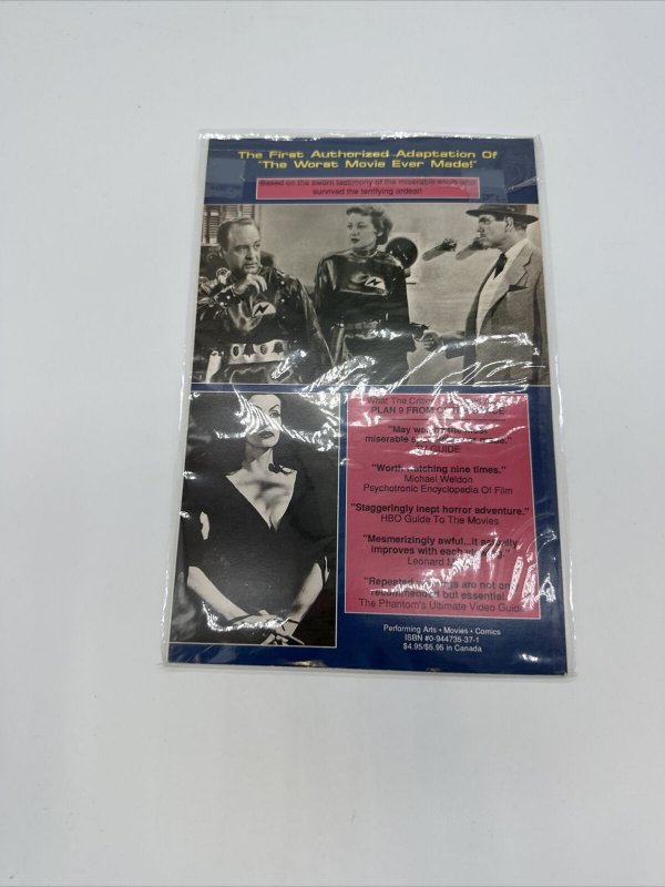 Plan 9 From Outer Space Worst Movie Adaptation Ed Wood 1990 Malibu Comics 