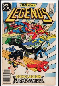 Legends #6 (1987) [Key Issue]