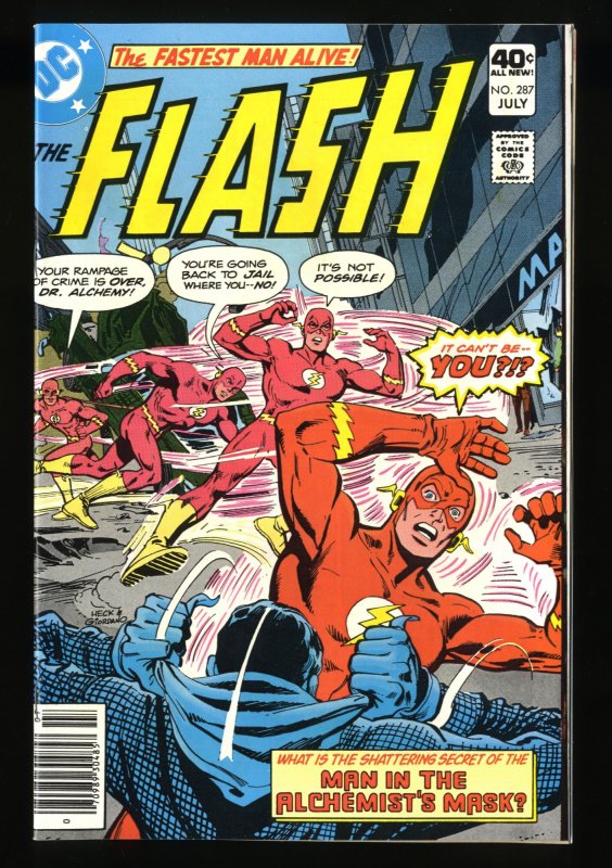 Flash #287 NM+ 9.6 1st Dr. Alchemy II!