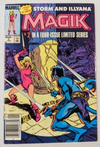 Magik #2 Of 4 Part Mini Series Higher Grade Newsstand Copy 1984 Chris Claremont