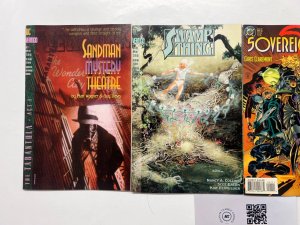 4 DC Comics Totems # 1 + S7 # 1 + Swamp Thing # 130 + Sandman # 1 Robin 17 JS46