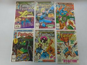 Bronze age Fantastic Four lot 13 different from #223-250 avg 4.0 VG (1980-83)