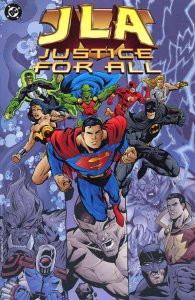 JLA TPB #5 (Newsstand) VF/NM ; DC | Justice For All