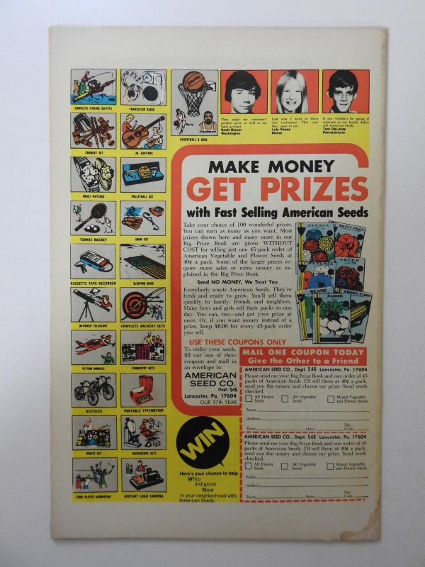 Jungle Action #15 (1975) VG+ Condition! Moisture stain