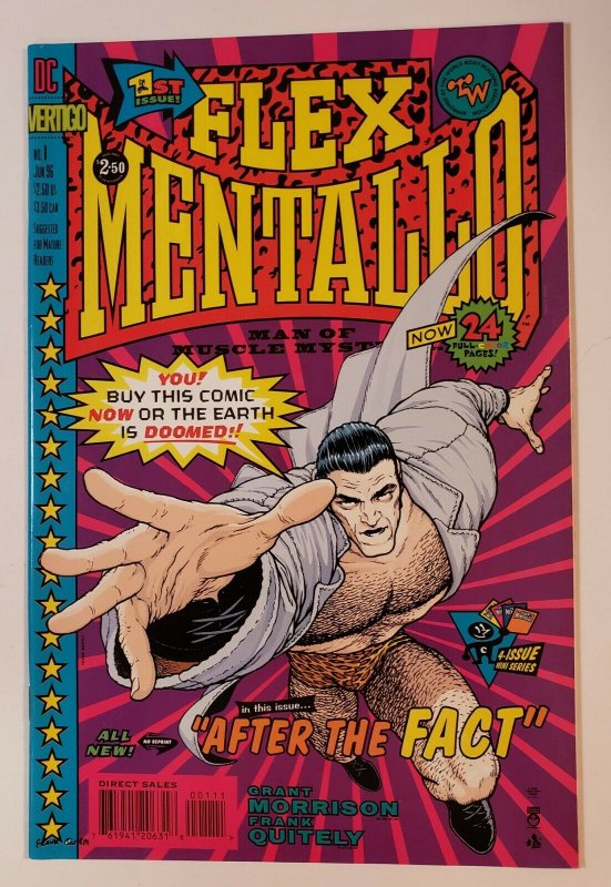 Flex Mentallo #1 DC/Vertigo Comics 1996 NM