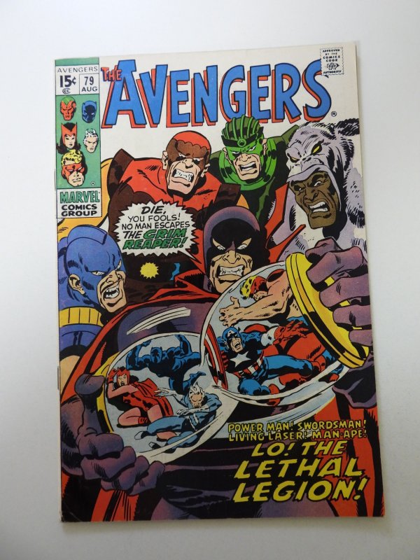The Avengers #79 (1970) FN- condition