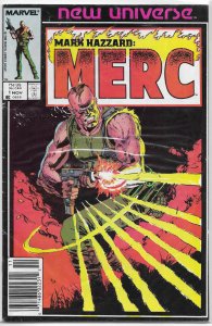 Mark Hazzard  : Merc   # 1 GD