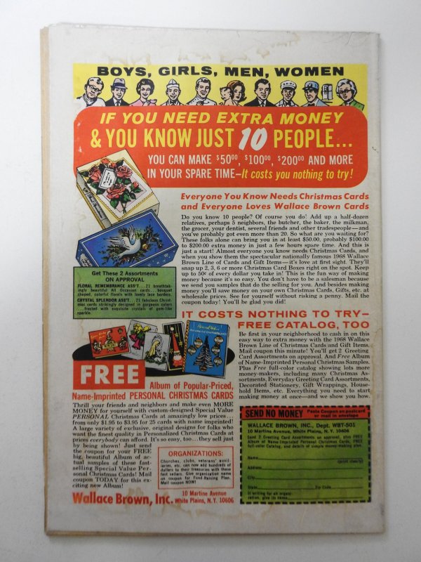 The Amazing Spider-Man #65 (1968) GD/VG Condition moisture damage