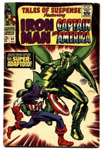 TALES OF SUSPENSE #84 comic book 1966-IRON MAN/CAPTAIN AMERICA-MARVEL-FN