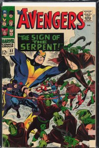 The Avengers #32 (1966) The Avengers [Key Issue] [Moisture Damage]