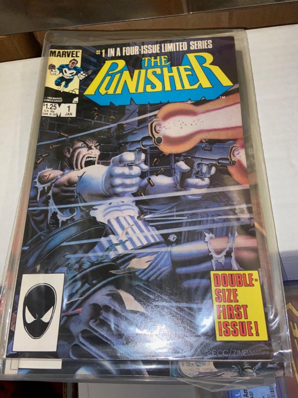 Punisher (1986) Lot - Complete Mini Series Set w/#s 1-5, 1st Limited Series