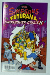 The Simpsons Futurama Crossover Crisis #1 9.8 Mint Unread Perfect