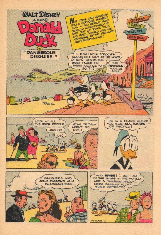 DONALD DUCK (4 Color) #308 (1950) Gorgeous & Pristine VF+  28 pgs of Carl Barks!