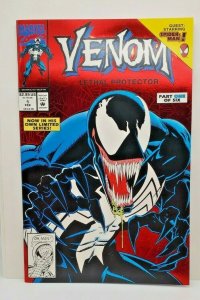 VENOM: LETHAL PROTECTOR #1 Red Foil Cover NM/Mint (1993)