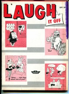 Laugh It Off 9/1961-Humorama-Ward-Wenzel-Boltinoff-Helfant-Wolverton-VG-