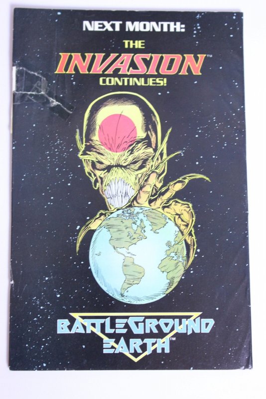 Invasion #1 (1988) Dominator [Key Issue] VF