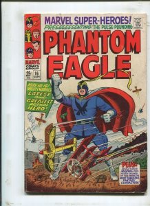 MARVEL SUPER HEROES #16 - THE PULSE-POUNDING PHANTOM EAGLE! - (6.0) 1968