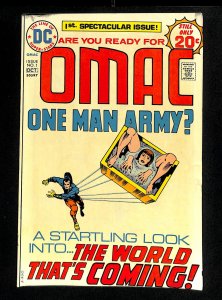 Omac #1 VF- 7.5