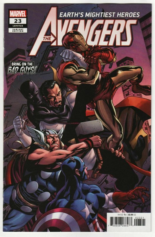 Avengers #23 Mckone BOBG Variant (Marvel, 2019) NM