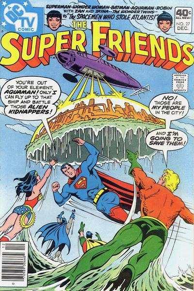 Super Friends (1976 series) #27, NM- (Stock photo)