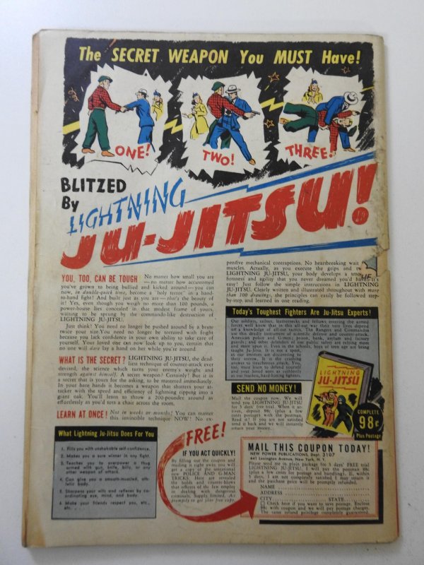 Captain Marvel, Jr. #10 (1943) GD Condition Cover detached