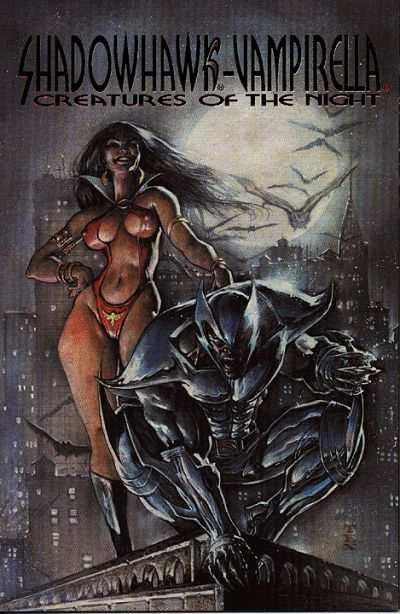 Shadowhawk/Vampirella: Creatures of the Night #2, NM + (Stock photo)