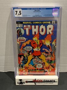 Mighty Thor # 225 CGC 7.5 1974 1st Appearance Of Firelord [GC33]