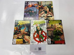 5 Green Arrow DC comic books #64 66 67 73 74 80 KM19