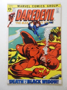 Daredevil #81 (1971) 1st Black Widow in Series! Beautiful VF+ Condition!