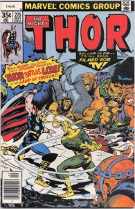 Thor #275 VF/NM; Marvel | save on shipping - details inside