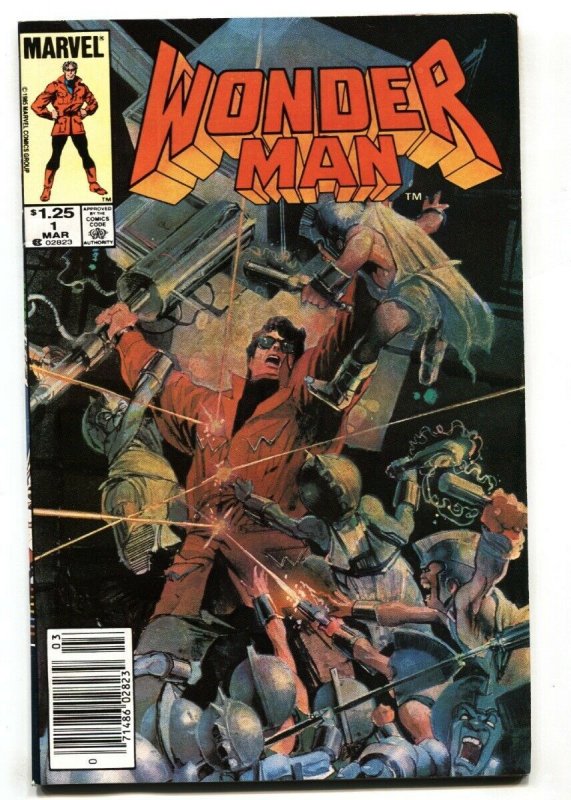 Wonder Man #1 1986 comic book First issue-Marvel VF