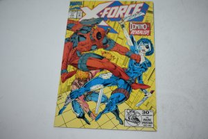 X-Force #11 (1992) Deadpool Cover Domino NM 9.4 Comic Book