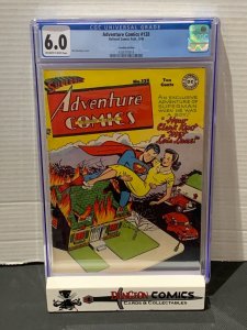 Superboy Adventure Comics # 128 CGC 6.0 DC 1948 Super Rare Canadian Edition