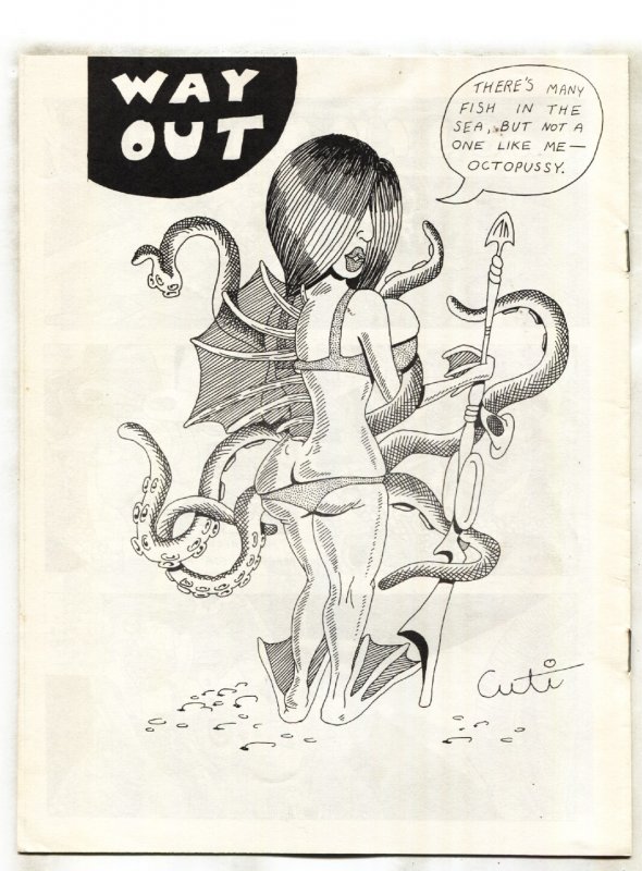 Moonchild Comics #2 Nicola Cuti-Underground comix-comic book-1969